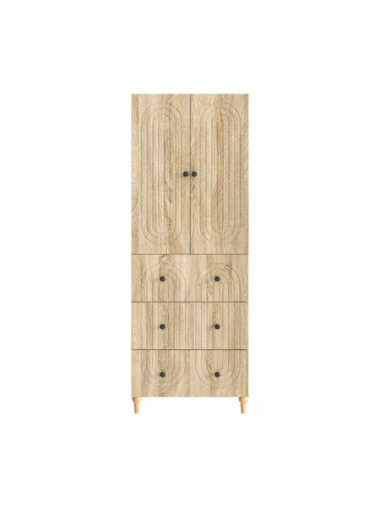 Brown Bookcases (2 Pieces) 66x34.5x90 cm
