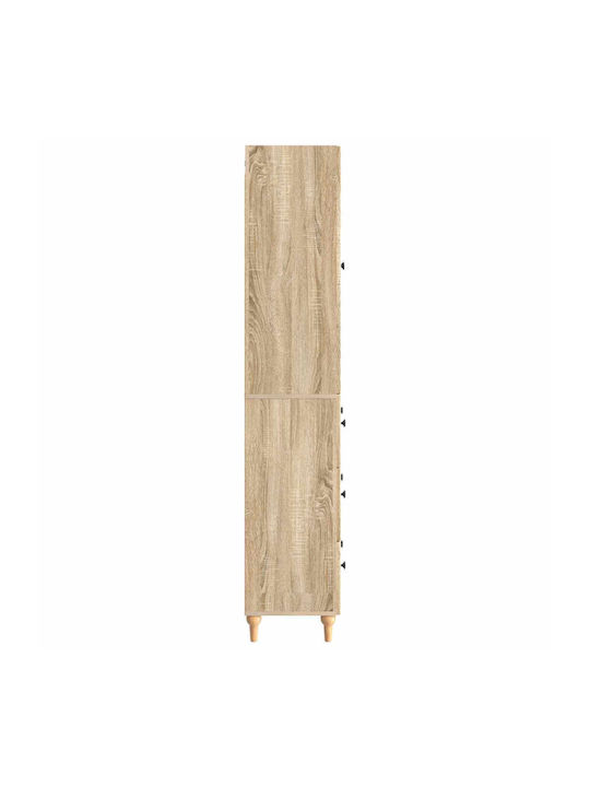 Brown Bookcases (2 Pieces) 66x34.5x90 cm