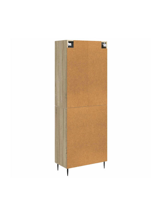 Bücherregale Braune 2Stücke 66x34.5x89.5cm