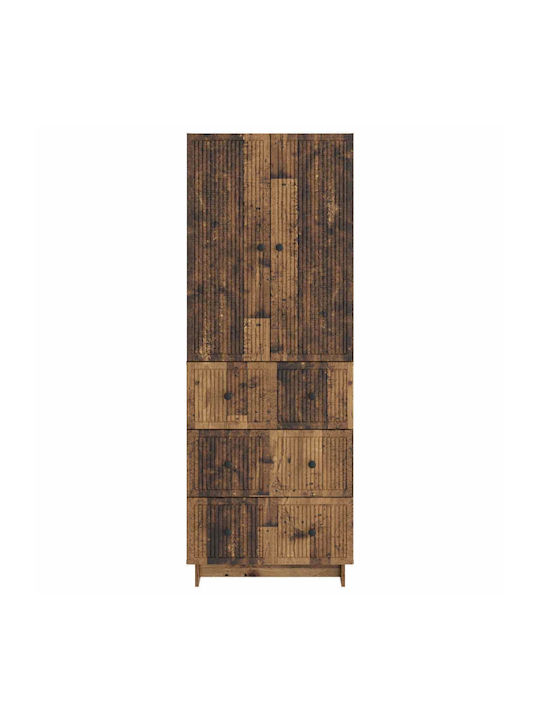 Bücherregale Braune 2Stücke 66x34.5x90cm