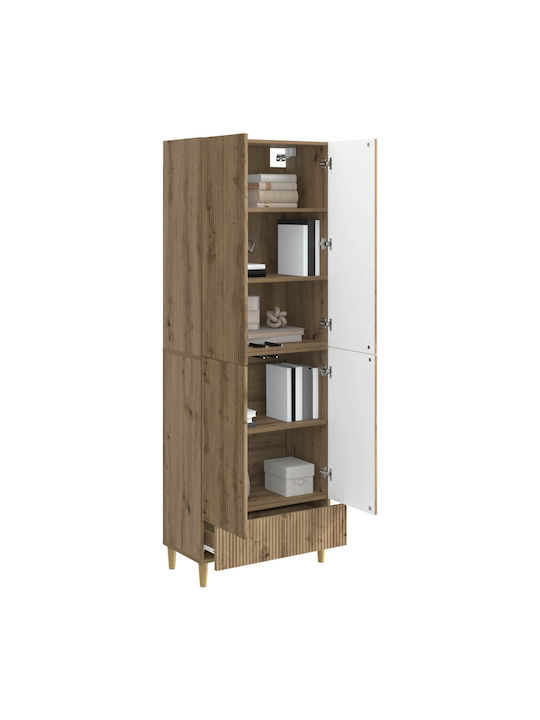 Кафява Етажерка (2 Броя) 66x34.5x95 см