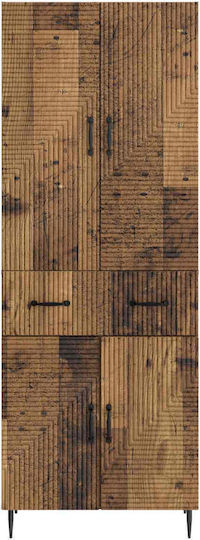 Bibliothek Braun 66x34.5x89.5cm