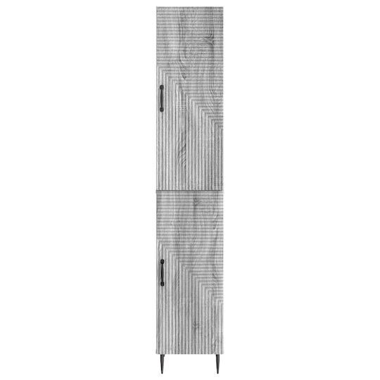 vidaXL Στήλη Μπάνιου Τοίχου Μ33xΒ34.5xΥ89.5cm Sonoma