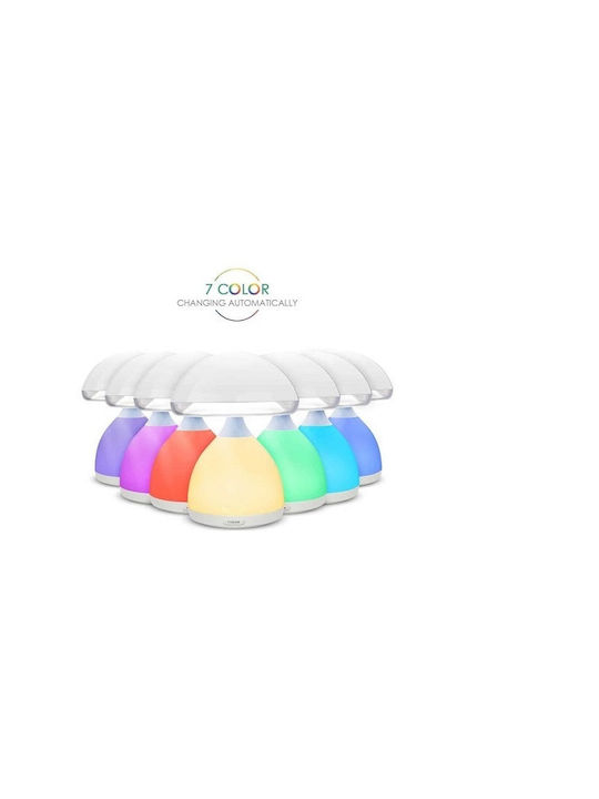 Dekoratives Tischlampe LED RGB Pilz