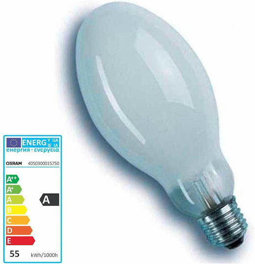 Λάμπα Ειδικών Χρήσεων Osram Nav-e 50w/e E27 Vialox High-pressure Sodium Vapor