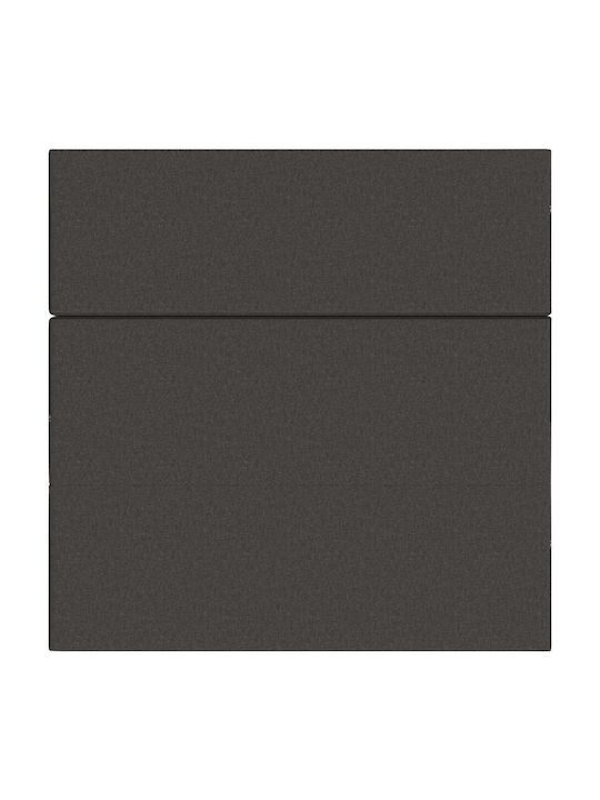 Multifunctional Bean Bag Sofa Dark Gray 200x67x45cm
