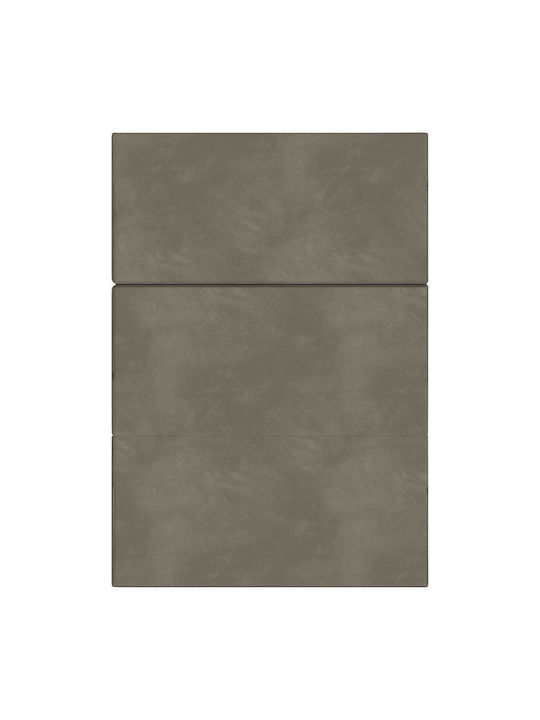 Fotoliu Puf Polimorfic Canapea Gri Deschis 140x67x45cm