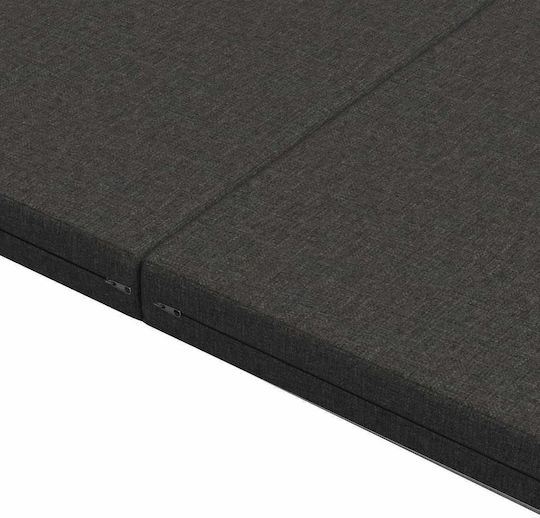 Vielseitiger Sitzsack & Pouf Dunkelgrau 140x67x45cm