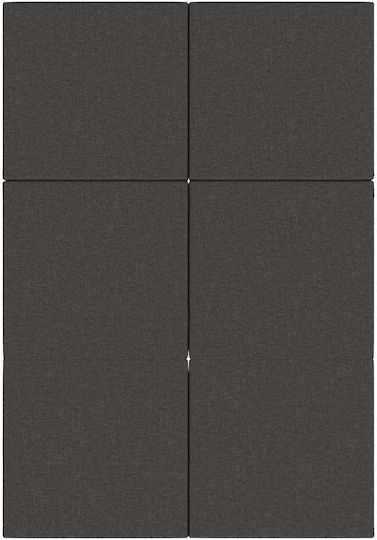 Vielseitiger Sitzsack & Pouf Dunkelgrau 140x67x45cm