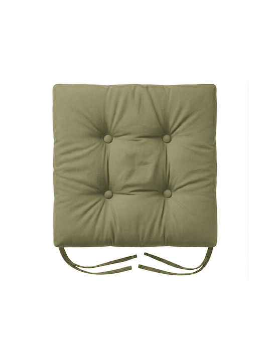 Garden Chair Cushion Olive 40x40cm