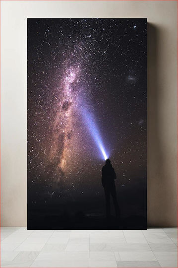 Gazing At The Stars in Segeltuch