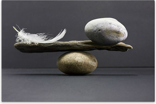 Megapap Balance σε Καμβά 100x70 cm Megapap Balance σε Καμβά 100x70 cm