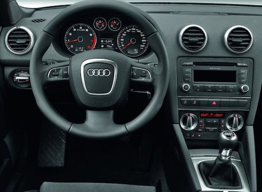 Digital IQ Auto-Audiosystem für Audi A3 2003-2012 (Bluetooth/USB/Eingebautes Wi-Fi / GPS / Apple CarPlay / Android Auto) mit 9-Zoll Touchscreen