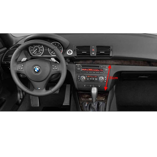 Digital IQ Ηχοσύστημα Αυτοκινήτου για BMW Σειρά 1 2004-2013 με Clima (Bluetooth/USB/WiFi/GPS/Apple-Carplay/Android-Auto) με Οθόνη Αφής 9"