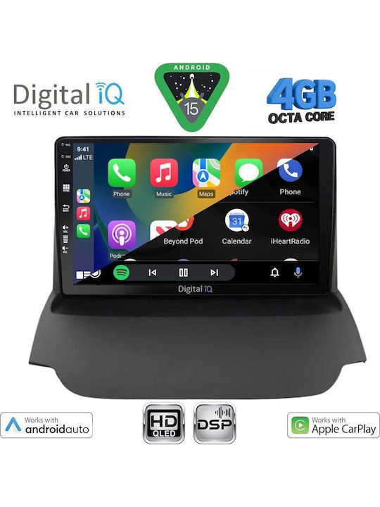 Digital IQ Car Audio System for Ford EcoSport 2012-2018 Bluetooth USB WiFi GPS Apple CarPlay Android Auto with 9" Touch Screen