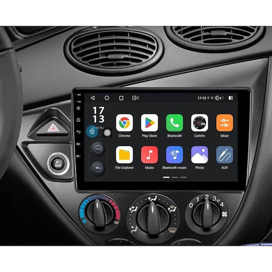 Digital IQ Car Audio System for Ford Focus 1998-2004 (Bluetooth/USB/WiFi/GPS/Apple CarPlay/Android Auto) with 9" Touch Screen