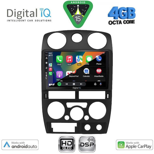 Digital IQ Автомобилна Аудио Система Isuzu D-Max 2008-2012 (Bluetooth/USB/Вграден Wi-Fi/GPS/Apple CarPlay/Android Auto) с Touch Screen 9"