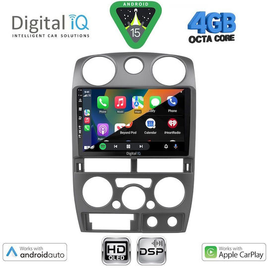 Digital IQ Автомобилна Аудио Система Isuzu D-Max 2008-2012 (Bluetooth/USB/Вграден Wi-Fi/GPS/Apple CarPlay/Android Auto) с Touch Screen 9"