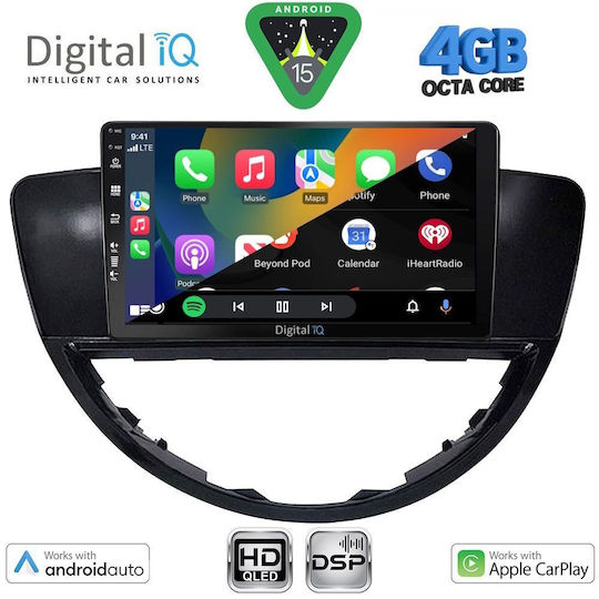 Digital IQ Ηχοσύστημα Αυτοκινήτου για Subaru Tribeca 2007-2014 (Bluetooth/USB/WiFi/GPS/Apple-Carplay/Android-Auto) με Οθόνη Αφής 9"