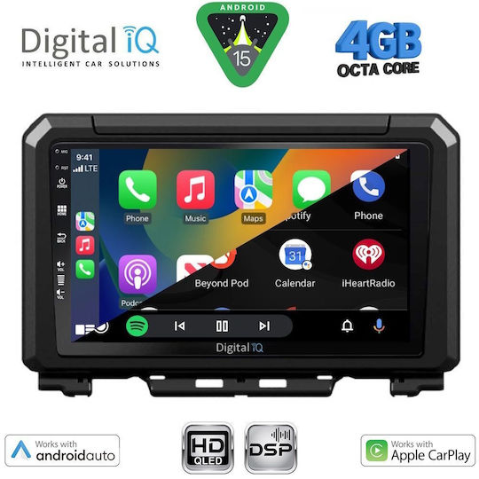 Digital IQ Car Audio System for Suzuki Jimny 2018 with Touch Screen 9" Digital IQ BXF 16679 CPAA