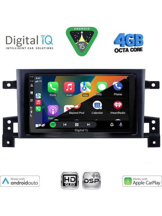 Digital IQ Auto-Audiosystem Für Suzuki Grand Vitara 2005-2015 Mit Touchscreen 9 Zoll