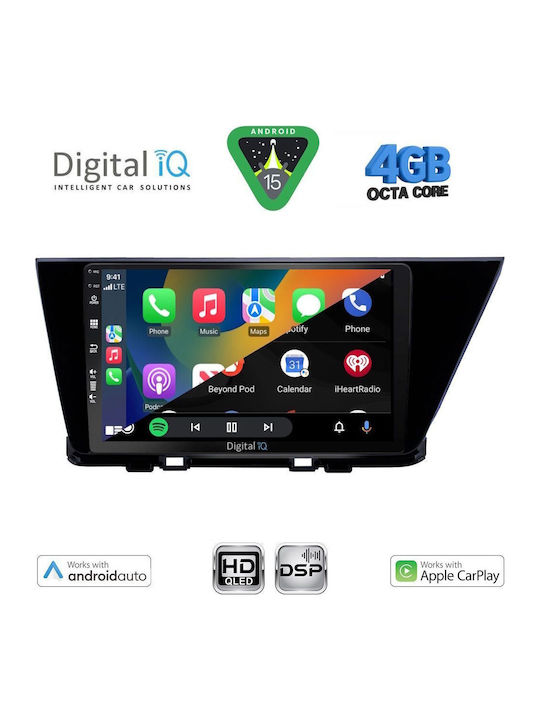 Digital IQ Car Audio System for Kia Niro 2017-2021 Bluetooth USB WiFi GPS Apple CarPlay Android Auto with 9" Touch Screen