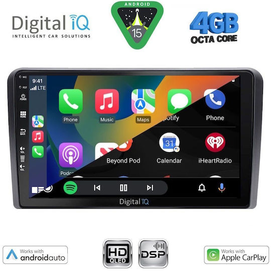 Digital IQ Ηχοσύστημα Αυτοκινήτου για Ford Transit Connect 2018 (Bluetooth/USB/WiFi/GPS/Apple-Carplay/Android-Auto) με Οθόνη Αφής 10"