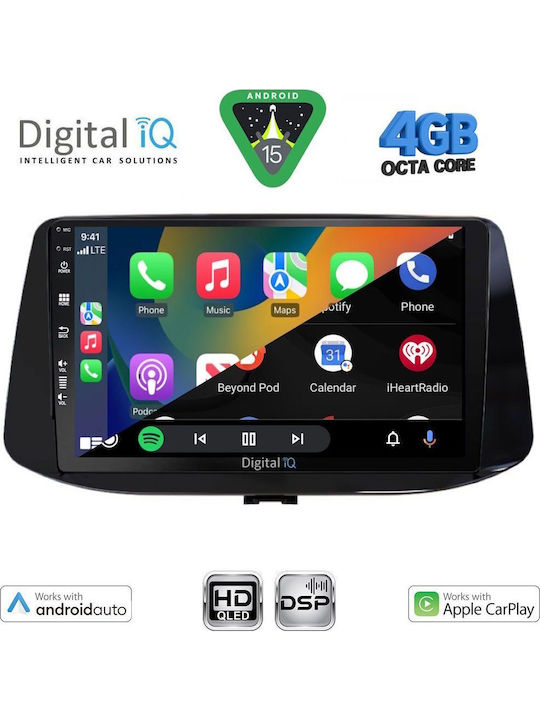 Digital IQ Car Audio System for Hyundai i30 2018 with Touch Screen 9" Digital IQ BXF 16233 CPAA