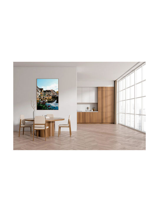 Πίνακας Scenic Canal Colorful Buildings Γραφικό Κανάλι Πολύχρωμα Κτίρια 70x100