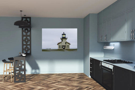 Gemälde Lighthouse By Ocean Leuchtturm Neben Dem Ozean 100x70