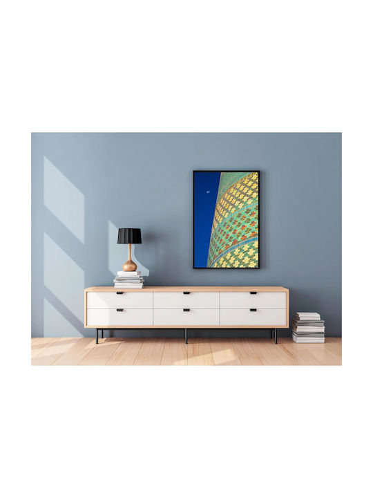 iLovePrints Gemälde Bunte Kuppel Architektur Mond 100x150