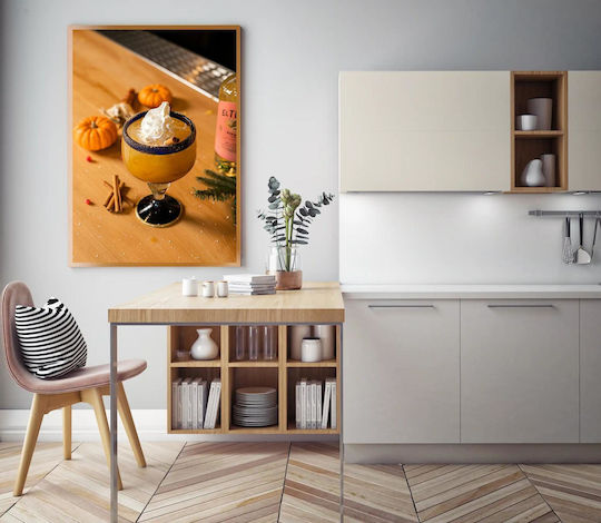 Панел Pumpkin Spice Cocktail Коктейл с Подправки от Тиква 70x100