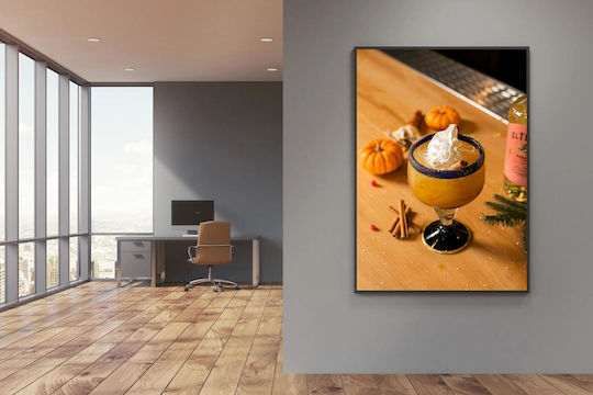 Панел Pumpkin Spice Cocktail Коктейл с Подправки от Тиква 70x100