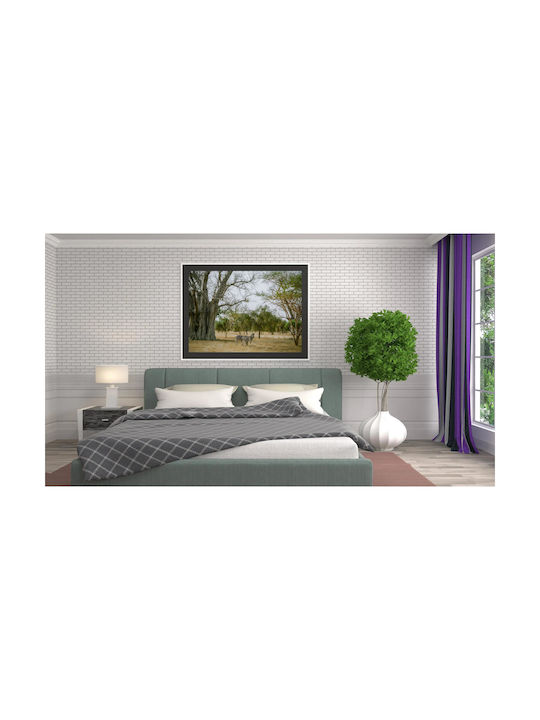 Πίνακας Zebras Under Baobab Tree Ζέβρες Κάτω Δέντρο Baobab 100x70