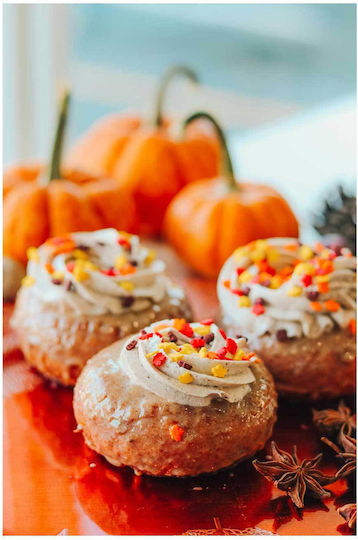 Панел Pumpkin Spice Donuts Донъти Подправки Тиква 100x150