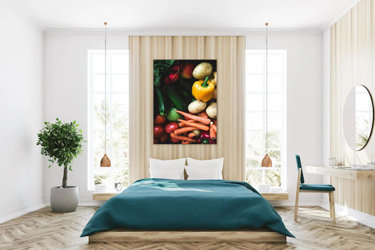 Colorful Fresh Vegetables Πολύχρωμα Φρέσκα Λαχανικά on Canvas Colorful Fresh Vegetables Πολύχρωμα Φρέσκα Λαχανικά on Canvas