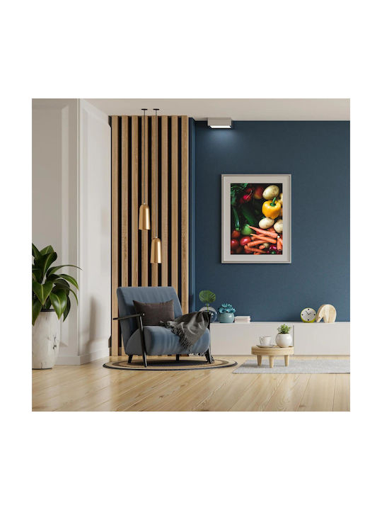 Painting Colorful Fresh Vegetables Multicolored Fresh Vegetables 70x100