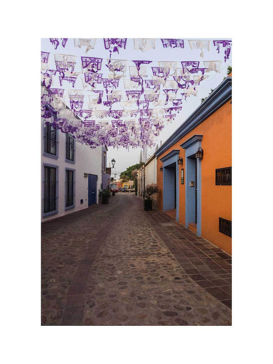 Панел Colorful Festive Street Многоцветен Празничен Път 70x100