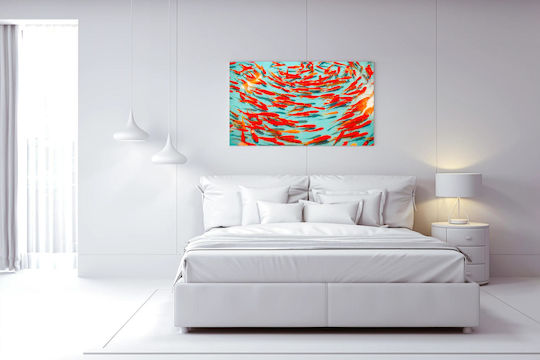 Colorful School Of Fish Πολύχρωμο Σχολείο Ψαριών 1