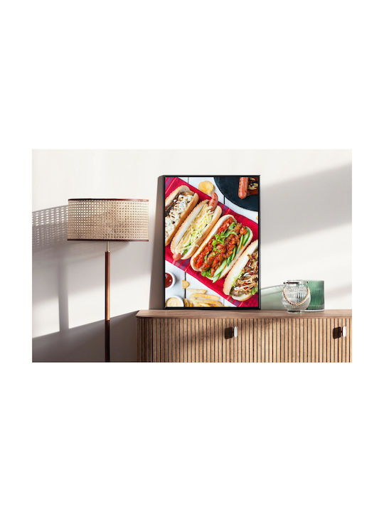 Панел Colorful Hot Dogs Многоцветни Хот Дог 70x100
