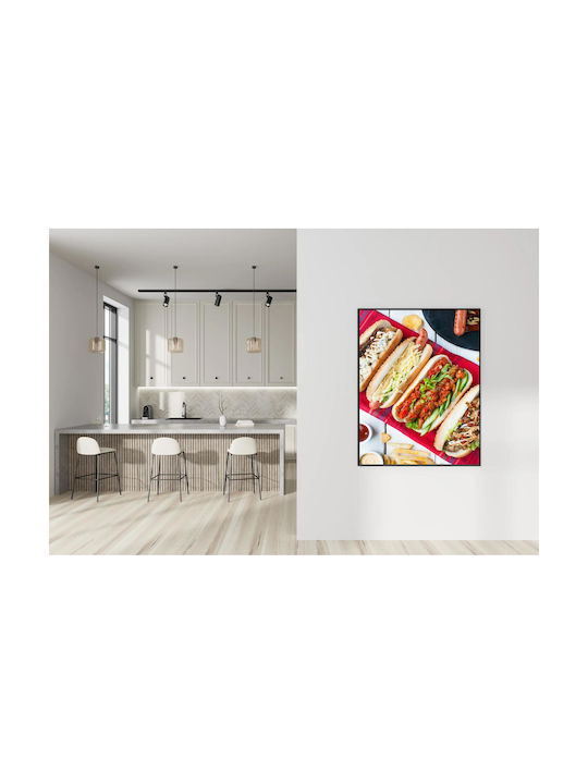 Панел Colorful Hot Dogs Многоцветни Хот Дог 70x100