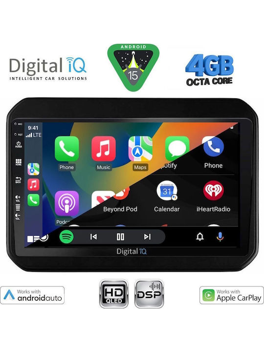 Digital IQ Car Audio System for Suzuki Ignis 2016 with Touch Screen 9" Digital IQ BXF 16676 CPAA