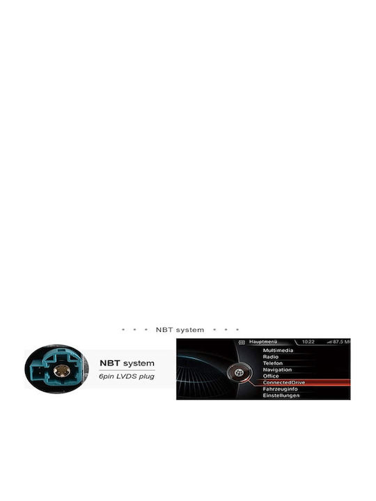 Digital IQ Car Audio System for BMW Series 3 2012-2018 Bluetooth USB WiFi GPS Apple CarPlay Android Auto with 9" Touch Screen