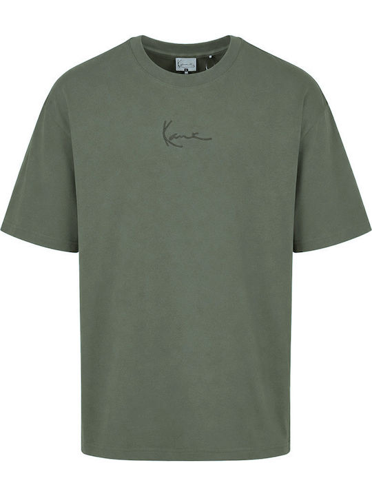 Small Signature T-shirt Χακί