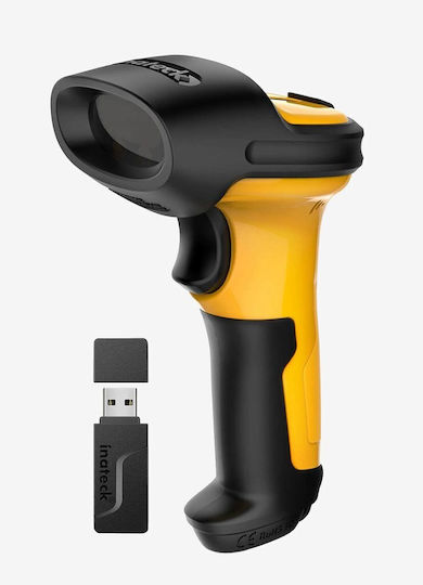 Inateck Scanner portabil Wireless cu capacitate de citire a codurilor de bare 1D