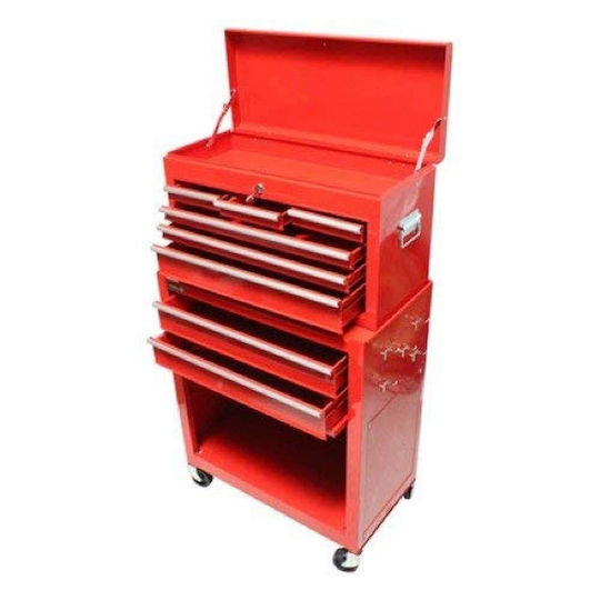 Vorel Metallic Tool Carrier W62xD33xH107cm