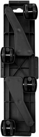 vidaXL Mobile Base for Weight Load up to 170kg Black