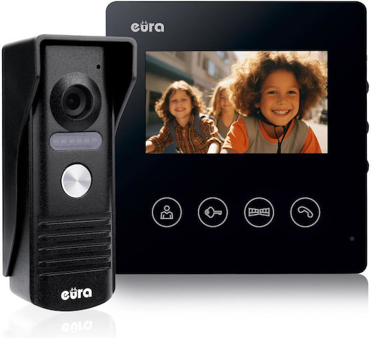 Eura Eura Set Video-Gegensprechanlage Schwarz