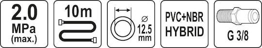 Yato YT-24236 Λάστιχο Αέρος 10m