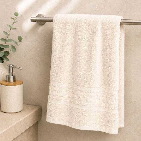 Pucioasa Hotelhandtuch 50x30 cm Ecru Gewicht: 500gsm